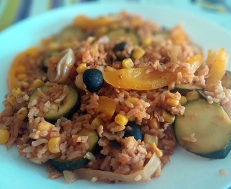 Mediterán rizs (vegán)