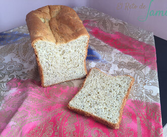 Pan de molde con semillas de amapolas