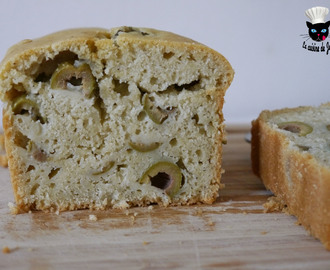 Cake aux olives – Vegan