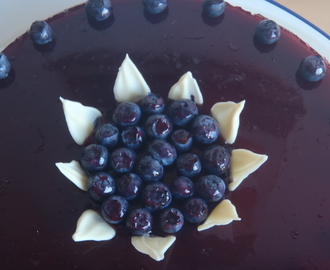 Mustikka tuorejuustokakku/Blueberry Cheesecake