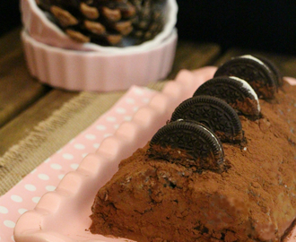 Bizcocho tipo pound cake de galletas Oreo. Reto "Alfabeto Dulce"