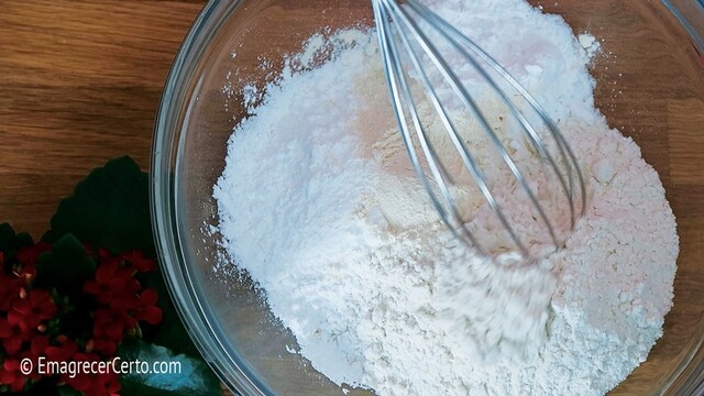 Mix de farinhas sem glúten para substituir o trigo