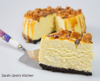 New York Cheesecake With Oreo Cookie Crust and Salt Caramel - Digital Pressure Cooker Recipe