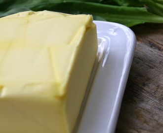 Wild Garlic Butter / Maslo s cemazem