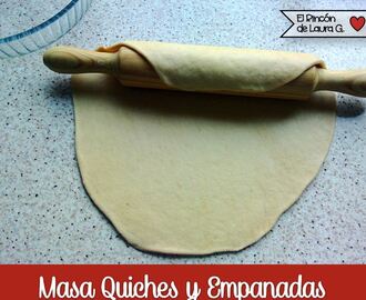 Receta de Masa Quebrada para Quiches y Empanadas