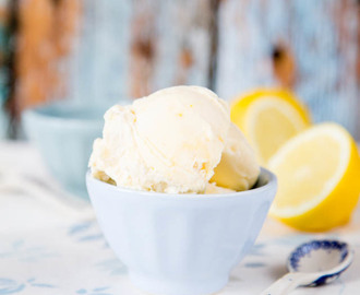 No Churn Lemon Curd Ice Cream Recipe