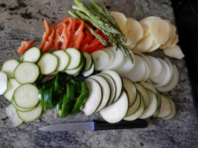 Verduras asadas, ideal para las cenas