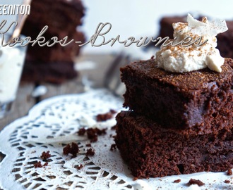 Kookos-brownies (gluteeniton)