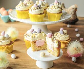 Easter Surprise Mini Egg Cupcakes