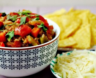 Mexican Black Bean, Rice and Quinoa Stew