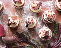 Beetroot and parsnip cupcakes