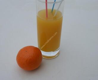 jus d'orange