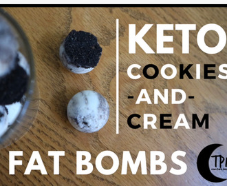 keto cookies and cream fat bombs