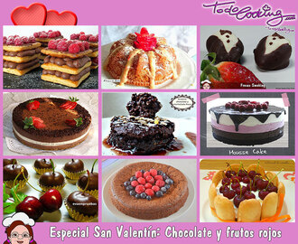 Especial San Valentín: Chocolate y frutas del bosque