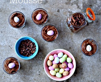 Vegan Turkish Delight Chocolate Mousse for Easter (An Aquafaba Recipe)