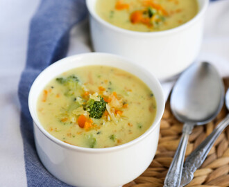 Creamy Vegetable Chowder (Broccoli Potato Soup)