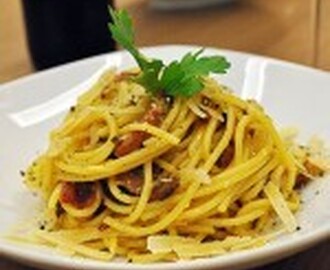 A receita original de Spaghetti alla Carbonara