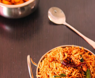 Tamarind Rice/ Puliogare/ Puliodharai/ Puli Sadam/ Puli Choru