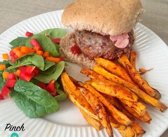 Syn Free Melt-in-the-middle Bacon Cheese Burgers | Slimming World