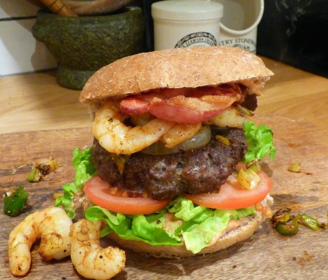 Slimming World Burger – The Surf and Turf