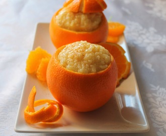 Naranjas rellenas de arroz