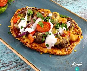 Syn Free Mexican Chipotle Meatball Pizza | Slimming World