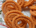Rice Flour - Roasted Bengal Gram (Pottu Kadalai) Chakli | Chakli using Curd