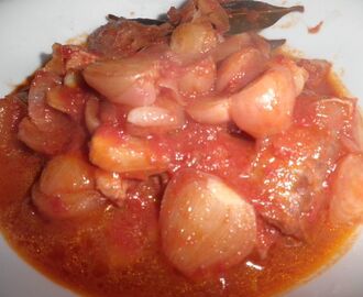Lampascioni Lucani con pomodoro e salsiccia