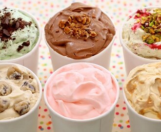 6 NEW Ice Cream Flavors: Homemade Ice Cream PARTY! (No Machine) - Gemma&#39;s Bigger Bolder Baking