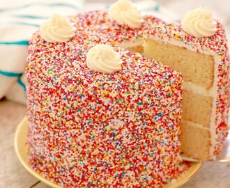 Vanilla BIRTHDAY CAKE Recipe w/ Buttercream Frosting: 2nd Birthday! Gemma&#39;s Bigger Bolder Baking 113