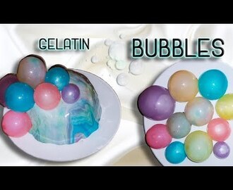 Edible Gelatin Bubbles D.I.Y
