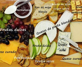 Cómo preparar una tabla de quesos variados