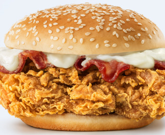 KFC lança sanduiche Catupiry Prime Bacon e balde KFC Explosion