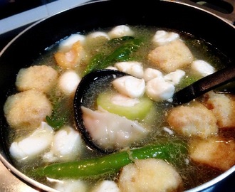 Home-made Yong Tau Foo Bee Hoon Soup