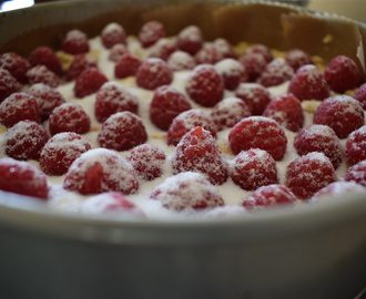 Raspberry Butter Cake Recipe