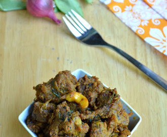 Mutton Fry/Mutton Sukka Varuval