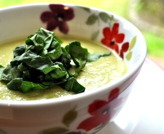 Soup Maker Recipe:  Asparagus and Spring Onion Soup