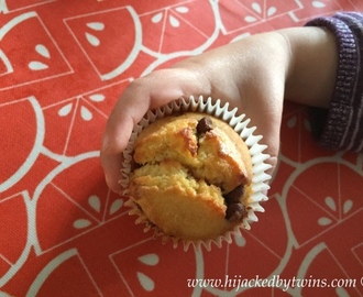Chocolate Chip Cupcakes - Baking with Kids and Degustabox Contents