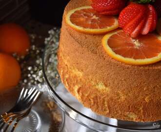 Perfect Light Fluffy Orange Chiffon Cake Recipe