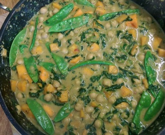 Chickpea, Butternut Squash and Coconut Curry