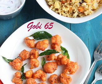 Cauliflower 65 | Gobi 65 | Evening Snacks