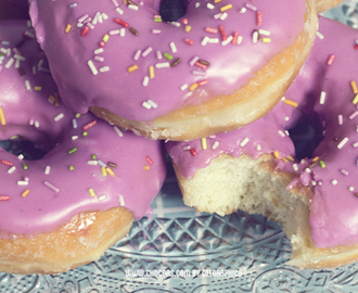 Donuts Simpsons - Receta de glaseado rosa