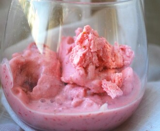 Protein Strawberry Ice Cream
