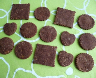 biscuits hyperprotéinés châtaigne cacao riz bambou sans gluten (diététiques, sans sucre ni beurre ni oeuf et riches en fibres)