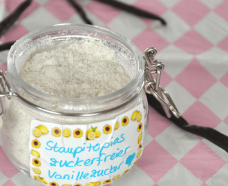 Low Carb Grundausstattung: Vanillezucker selber machen mit Erythrit