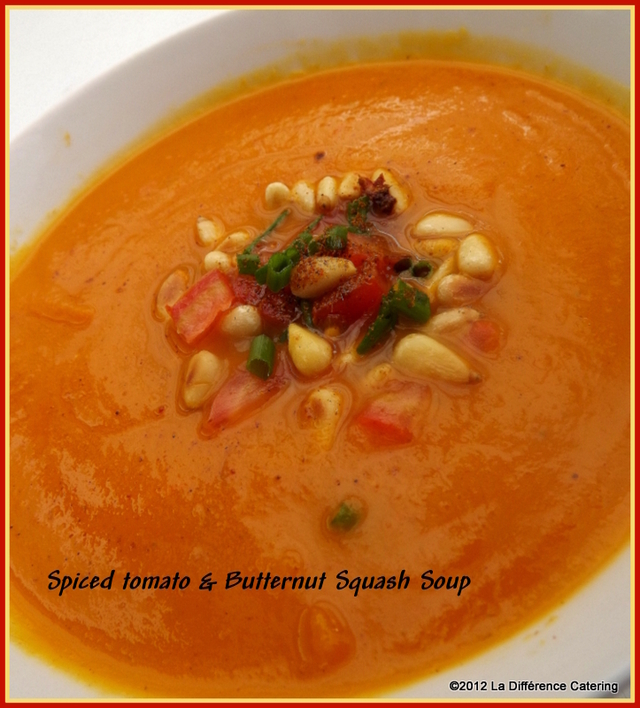 Spicy Tomato & Butternut Squash Soup
