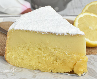 Torta Magica al Limone e Ricotta Cremosa Infallibile