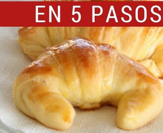 MEDIALUNAS DE MANTECA CASERAS (Cómo hacer croissants)