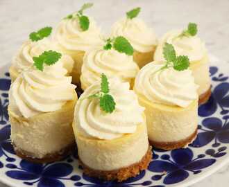 Key lime cheesecake - portionspajer