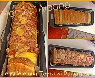Plum cake Pan Bauletto farcito cotto e formaggio